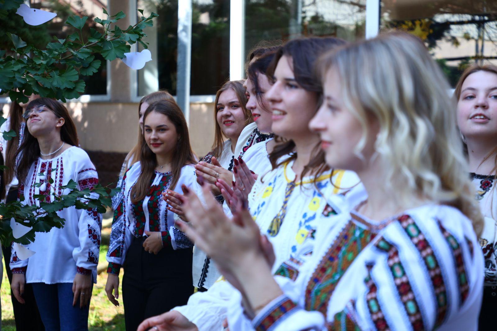Учасники і організотори фольклорного свята - студенти групи СОУМА-22